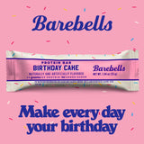 Barebells barra proteina Pastel de Cumpleaños, sabor sin azúcares añadidos