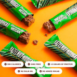 BAREBELLS barra proteica vegana avellana-nougat, empaque listo para comprar.
