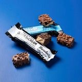 Barebells barra textura suave, snack perfecto para antes o después del entrenamiento.