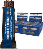 Barra Barebells Chocolate Dough en paquete doble, snack rápido y satisfactorio para llevar.