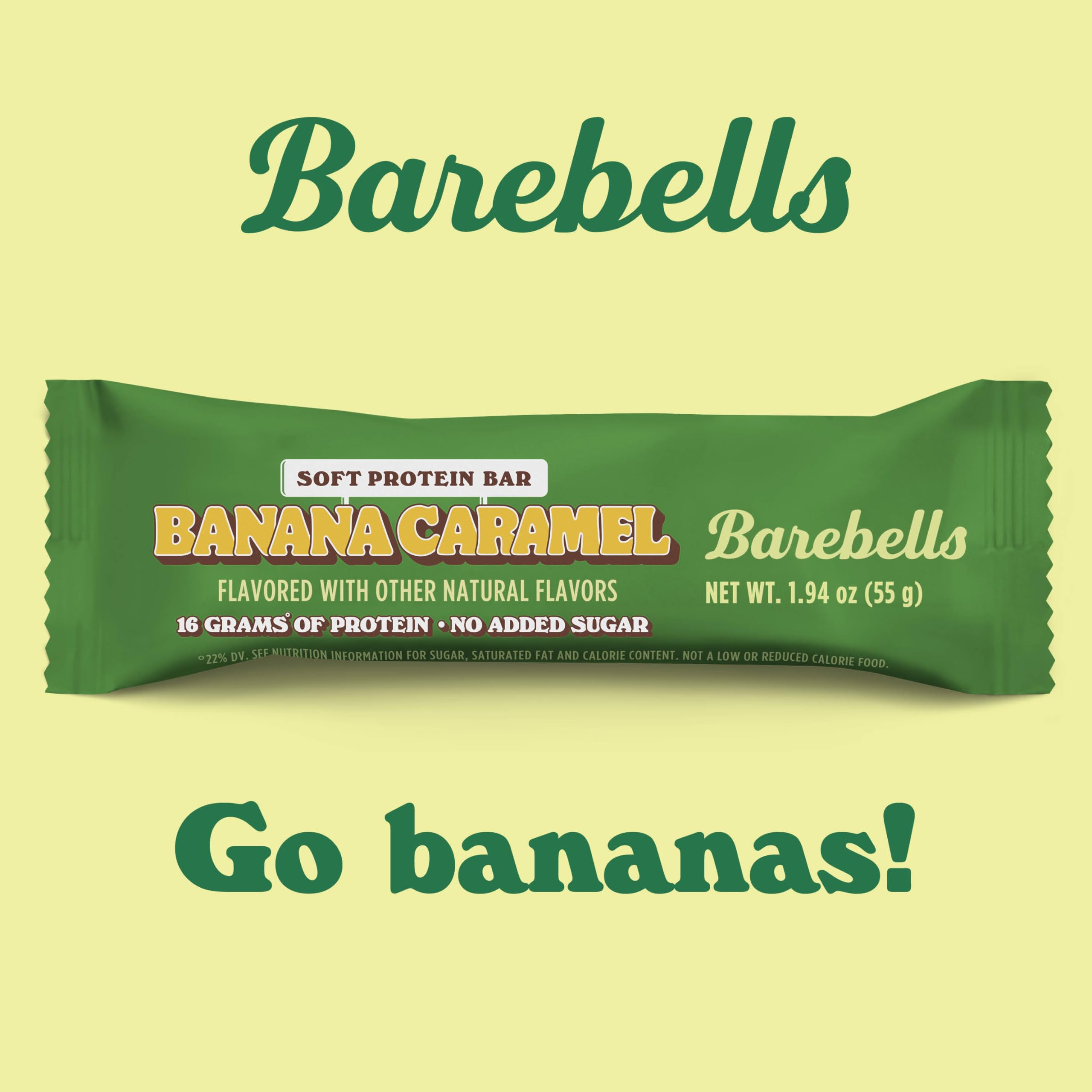 Barebells barrita proteica suave Banana Caramel, snack práctico para la mochila