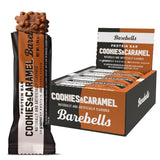 Barra Barebells Cookies y Caramelo en empaque práctico para llevar