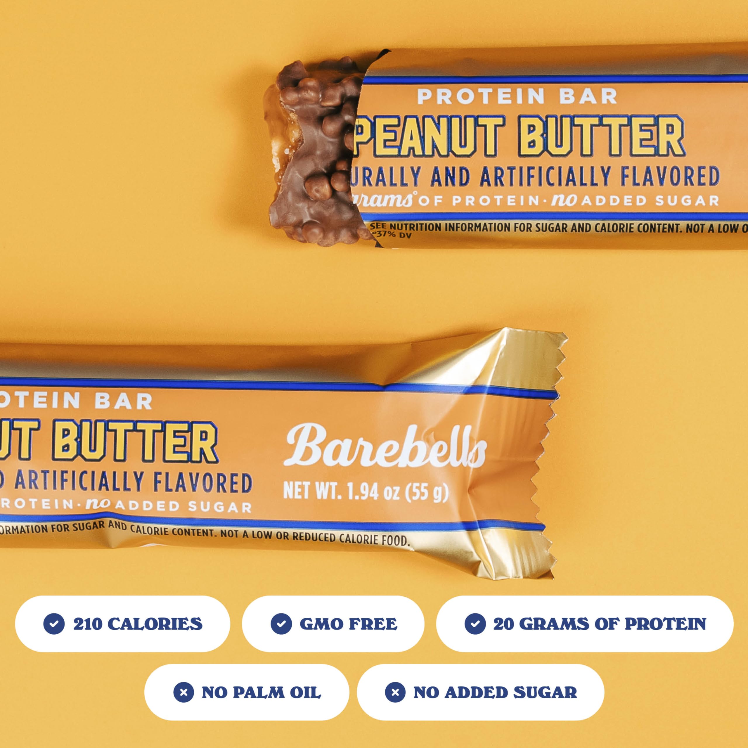 Barebells snack para entrenamiento, perfecto antes o después del ejercicio
