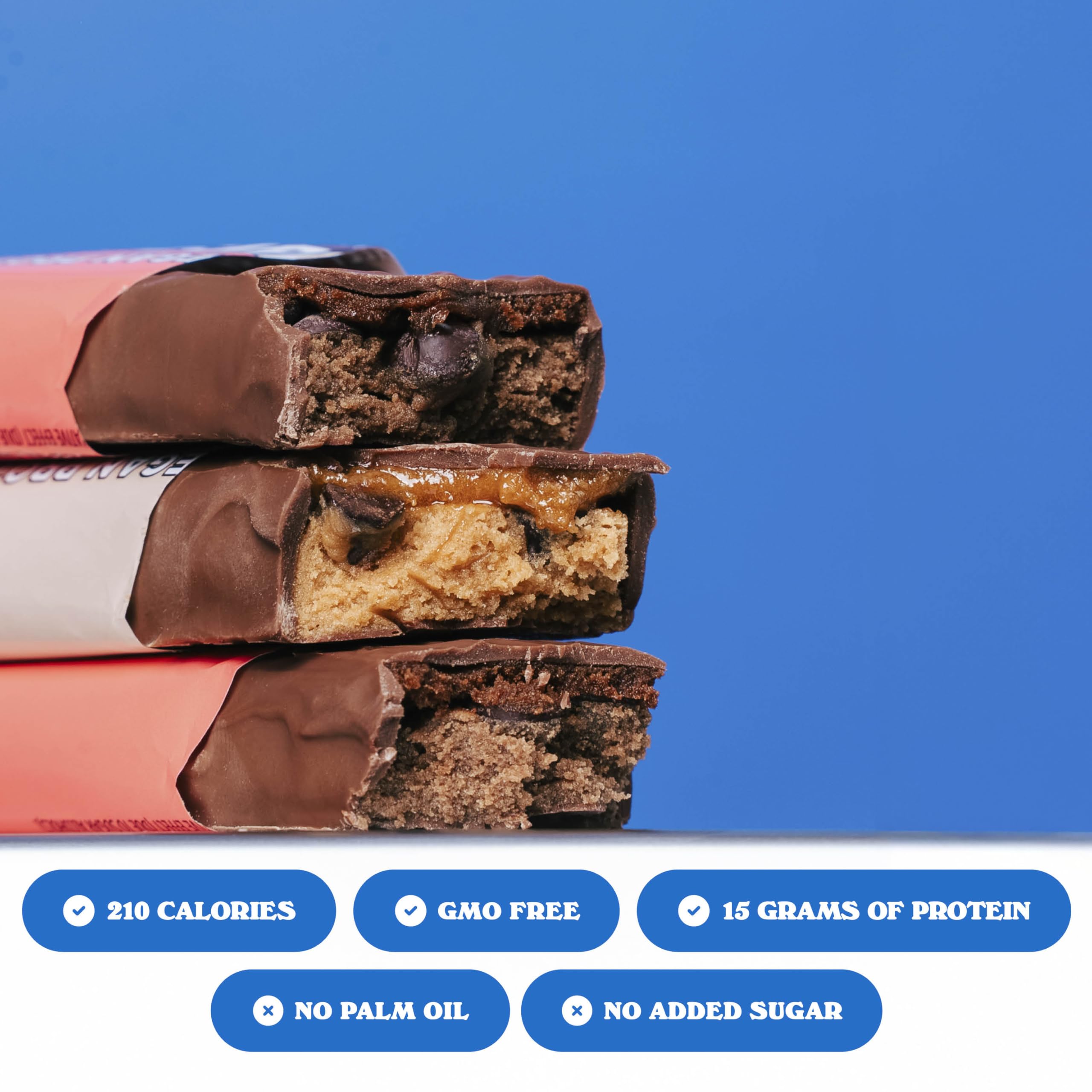 Barebells Fudge Brownie empacado, ideal para desayuno rápido.