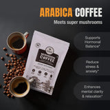 Bargad Café de hongos con Chaga para energía y antioxidantes.