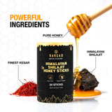Bargad palitos shilajit miel safrán uso diario y cómodo.