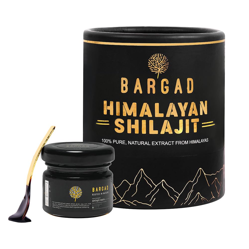 Bargad Shilajit Pura Alta Potencia 30g: energía sostenida.