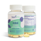 Bari Life Just One: envase de 90 tabletas para suministro diario.