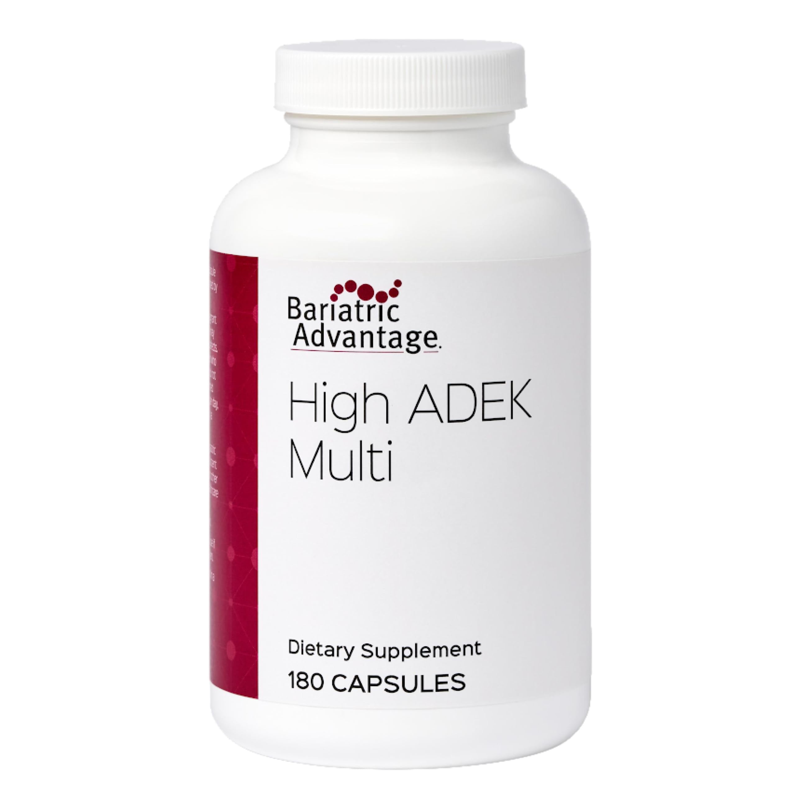 Bariatric Advantage ADEK cápsulas: suplemento diario de vitaminas ADEK para pacientes bariátricos.