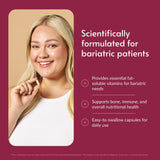 Bariatric Advantage botella ADEK: envase práctico para consumo diario.