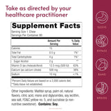 Bariatric Advantage Calcium Citrate Chewy Bites, sin azúcar, opción portátil para snack.