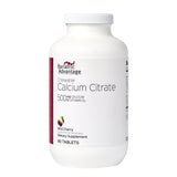 Bariatric Advantage calcio citrato masticable 500 mg sabor cereza salvaje para huesos.