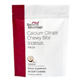 Bariatric Advantage Calcium Citrato Masticables, frasco de 90, sabor coco, conveniente para llevar