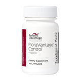 FloraVantage Control, bote con cápsulas para salud intestinal diaria.