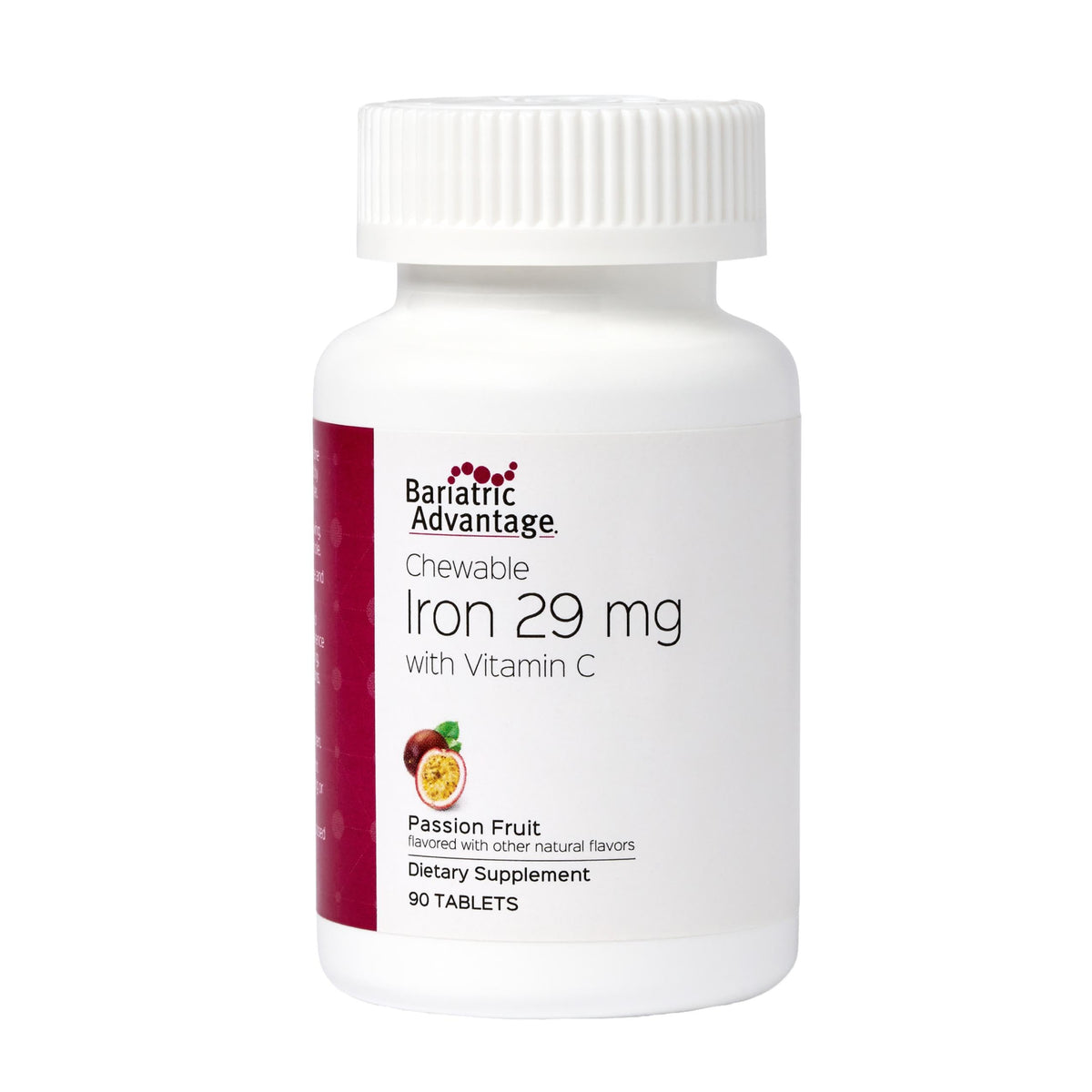 Bariatric Advantage hierro 29 mg masticable en botella para uso diario