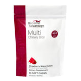 Envase de Bariatric Advantage Multi Chewy Bite, práctico para uso diario.