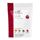 Bariatric Advantage Multi Chewy Bite con sabor fruta, 60 unidades para consumo diario.