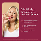 Textura suave de Bariatric Advantage, masticable y agradable.