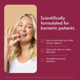 Bariatric Advantage Multi Chewy Bite, textura suave para masticar y facilitar la ingesta.