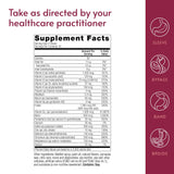 Bariatric Advantage Multi Chewy Bite, nutrientes clave visiblemente destacados en la etiqueta.