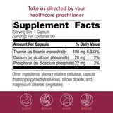 Bariatric Advantage: paquete tiamina 100 mg para rutina diaria