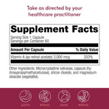 Bariatric Advantage vitamina A para salud ocular en concentración adecuada.