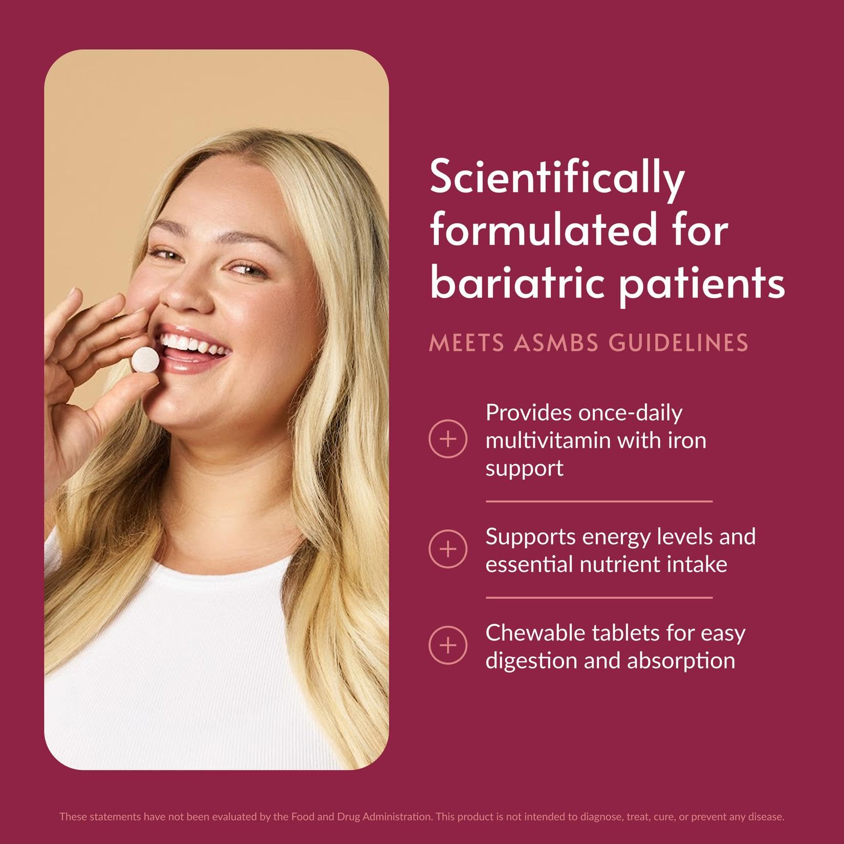 Bariatric Advantage Ultra Solo sabor cítrico, ideal para consumo diario cómodo.