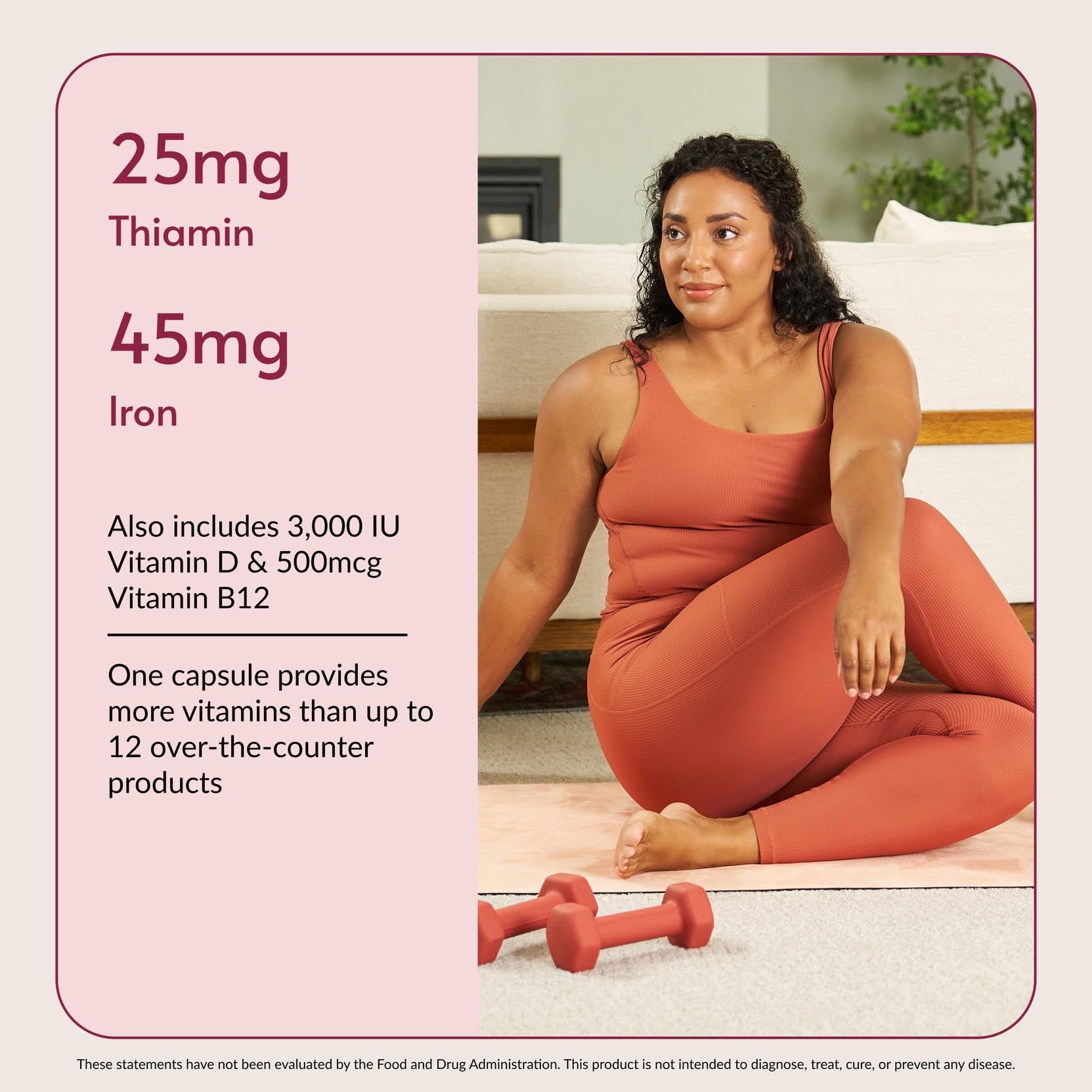 Bariatric Advantage Ultra Solo con Hierro: ingredientes clave para absorción eficiente.