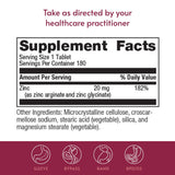 Bariatric Advantage Zinc Chelate: tapa segura para un consumo tranquilo tras cirugía bariátrica.