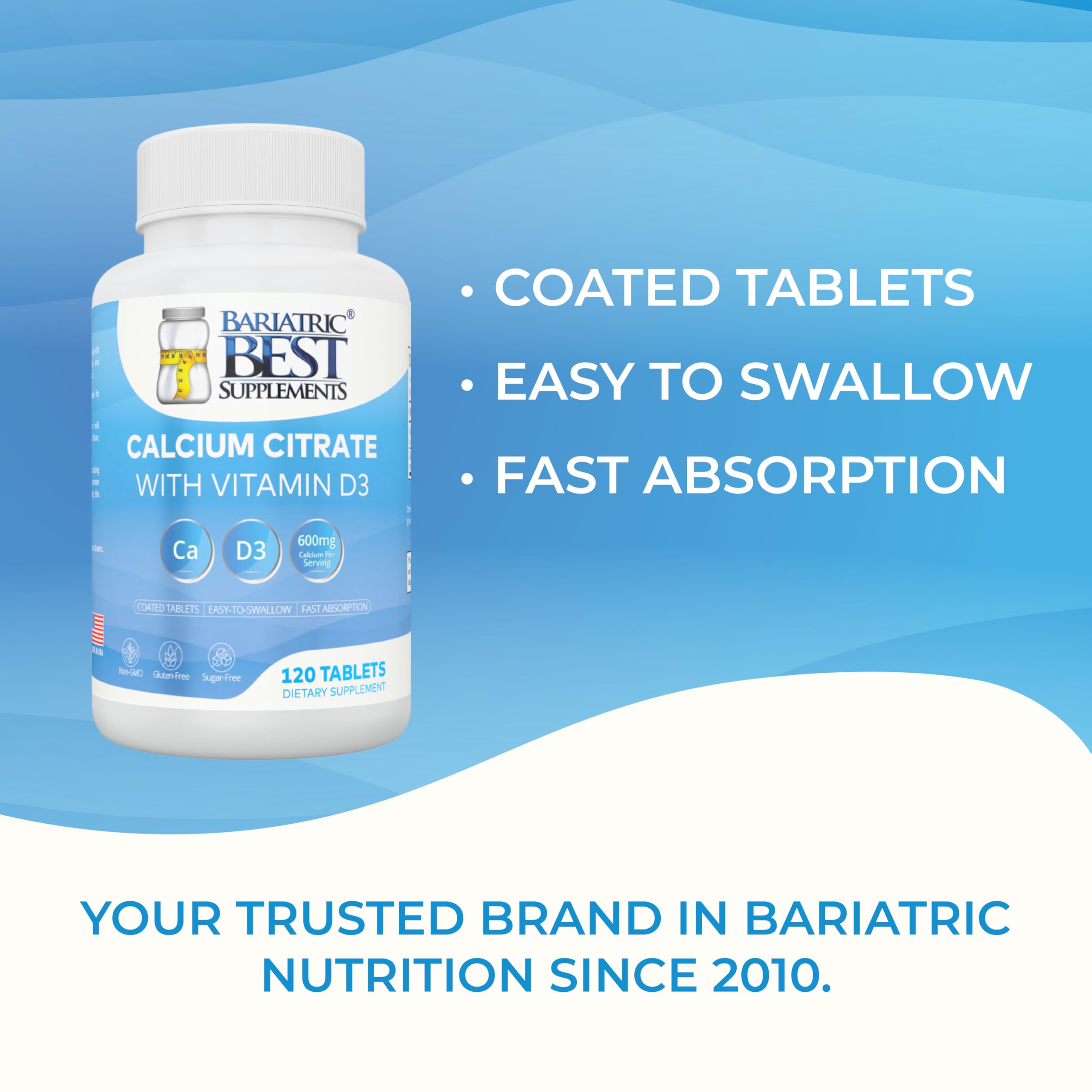 Bariatric Best Supplements libre de gluten, opción segura para dietas