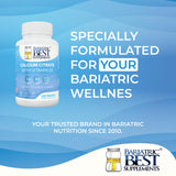 Bariatric Best Supplements tabletas de rápida absorción para comodidad