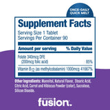 Bariatric Fusion B12 melts 1000 mcg, metilcobalamina de alta potencia