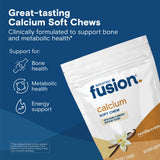 Bariatric Fusion calcio masticables, textura suave para consumo cómodo