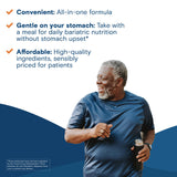 Bariatric Fusion envase de 120 tabletas ofrece suministro mensual.