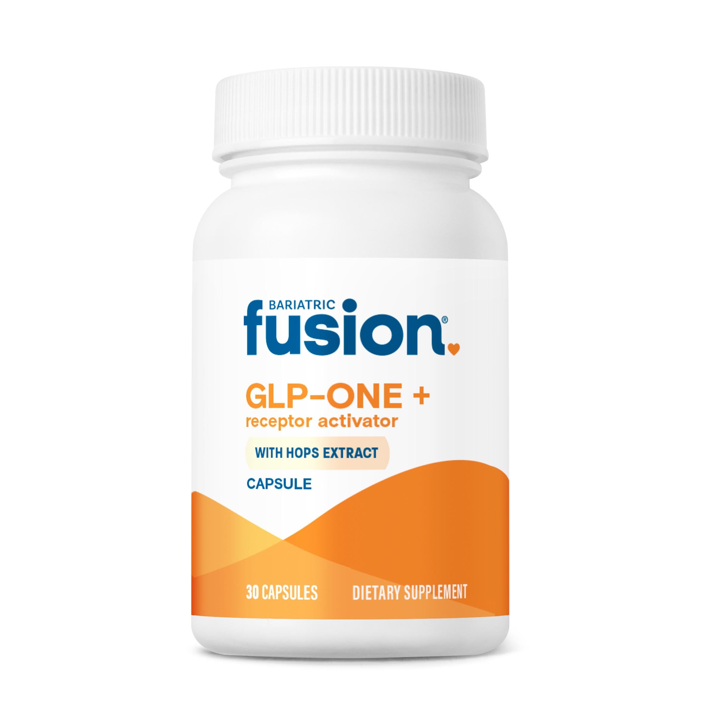 Bariatric Fusion GLP-1 Plus botella con cápsulas para saciedad diaria