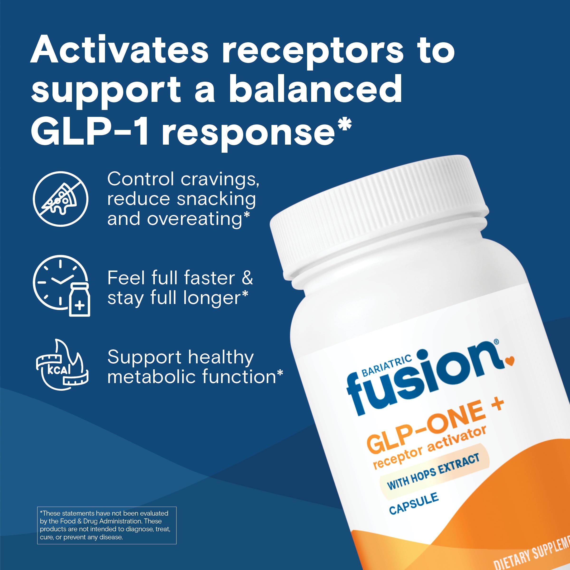 Bariatric Fusion GLP-1 Plus cápsulas en blister para digestión saludable