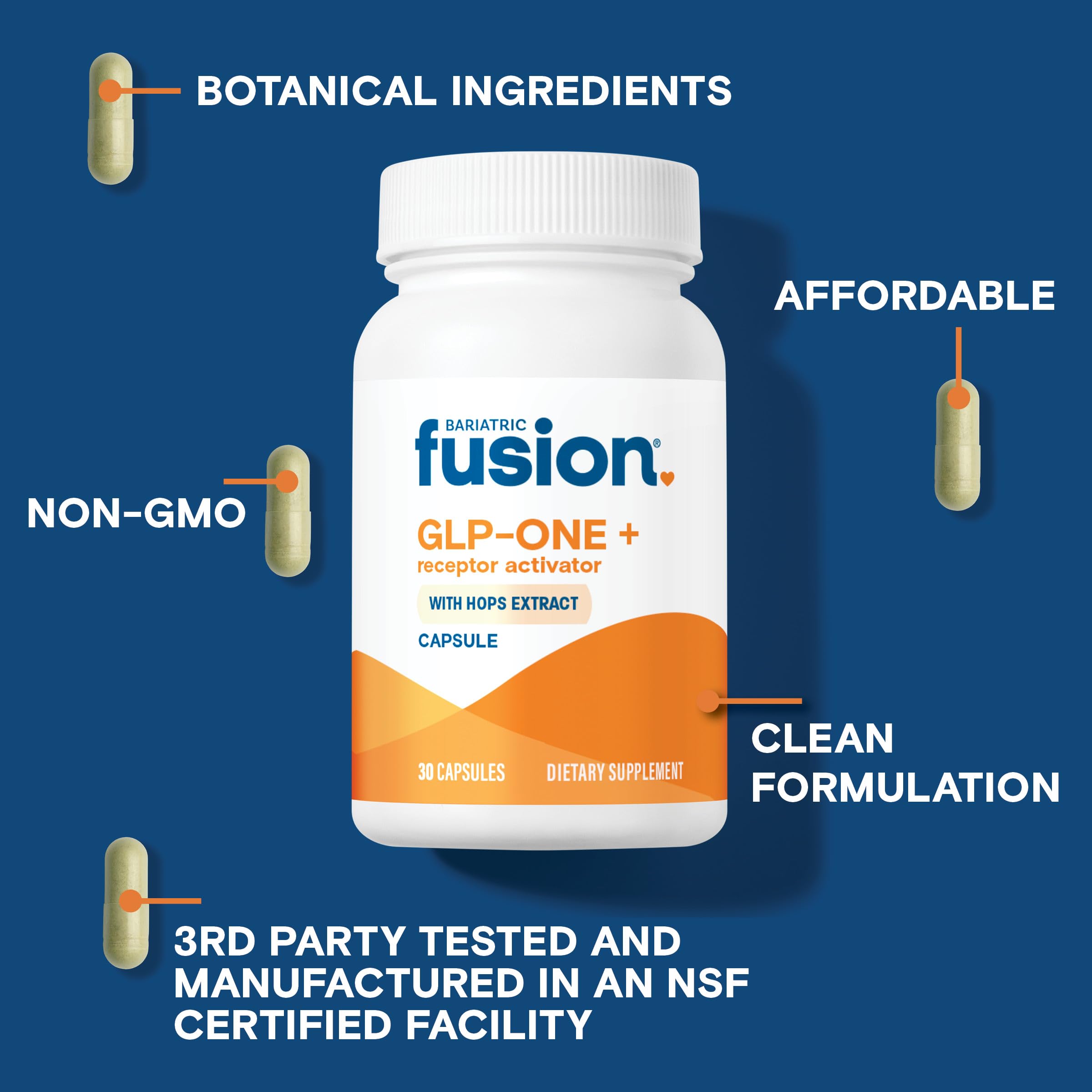 Bariatric Fusion GLP-1 Plus xanthohumol ingrediente clave para saciedad