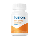 Bariatric Fusion Hierro 60mg: cápsula fácil de tragar para uso diario.