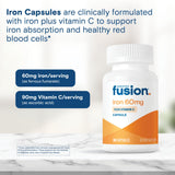 Bariatric Fusion Hierro Sin alérgenos: libre de gluten, leche y soja.