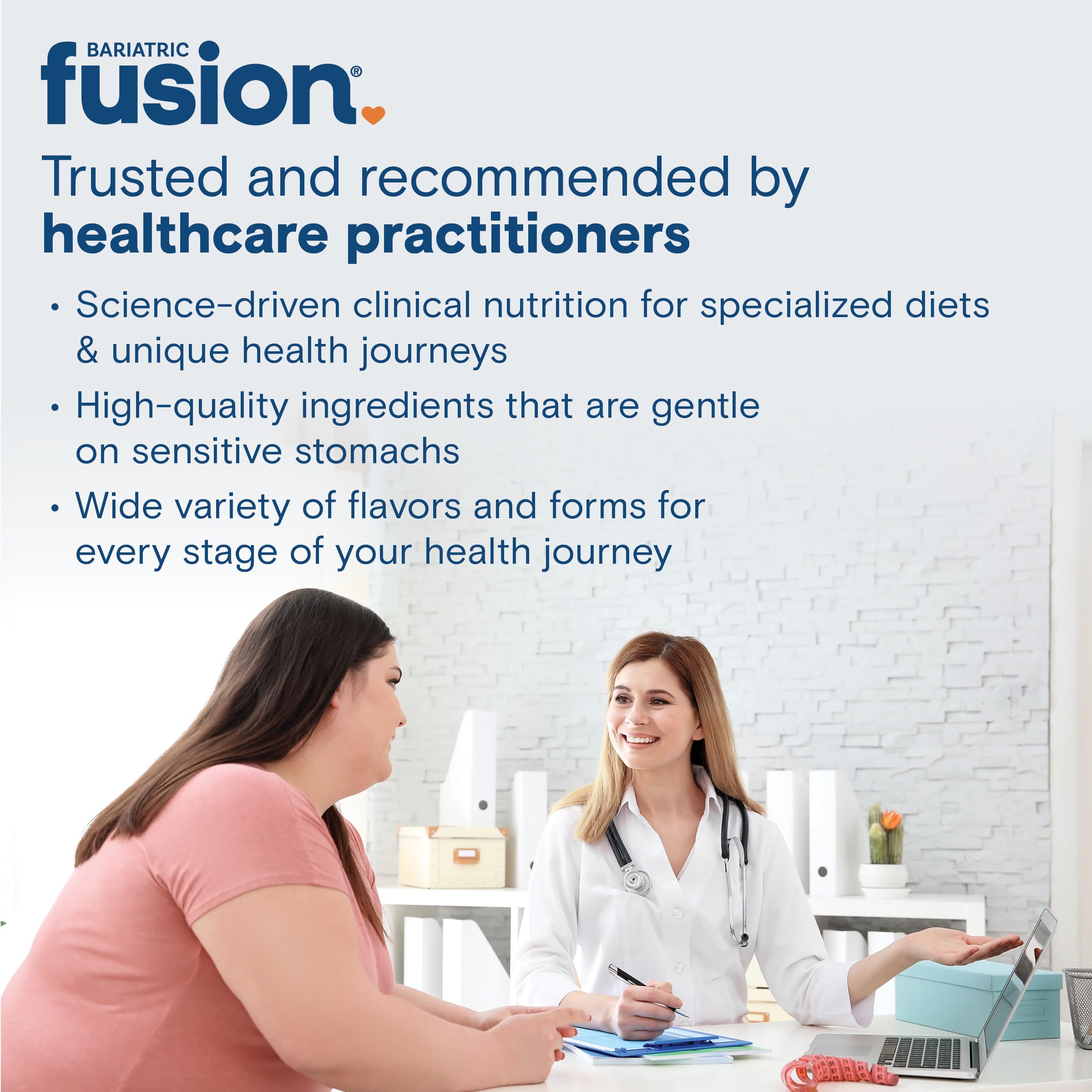 Bariatric Fusion, sabor tropical como complemento diario para el plan posquirúrgico.
