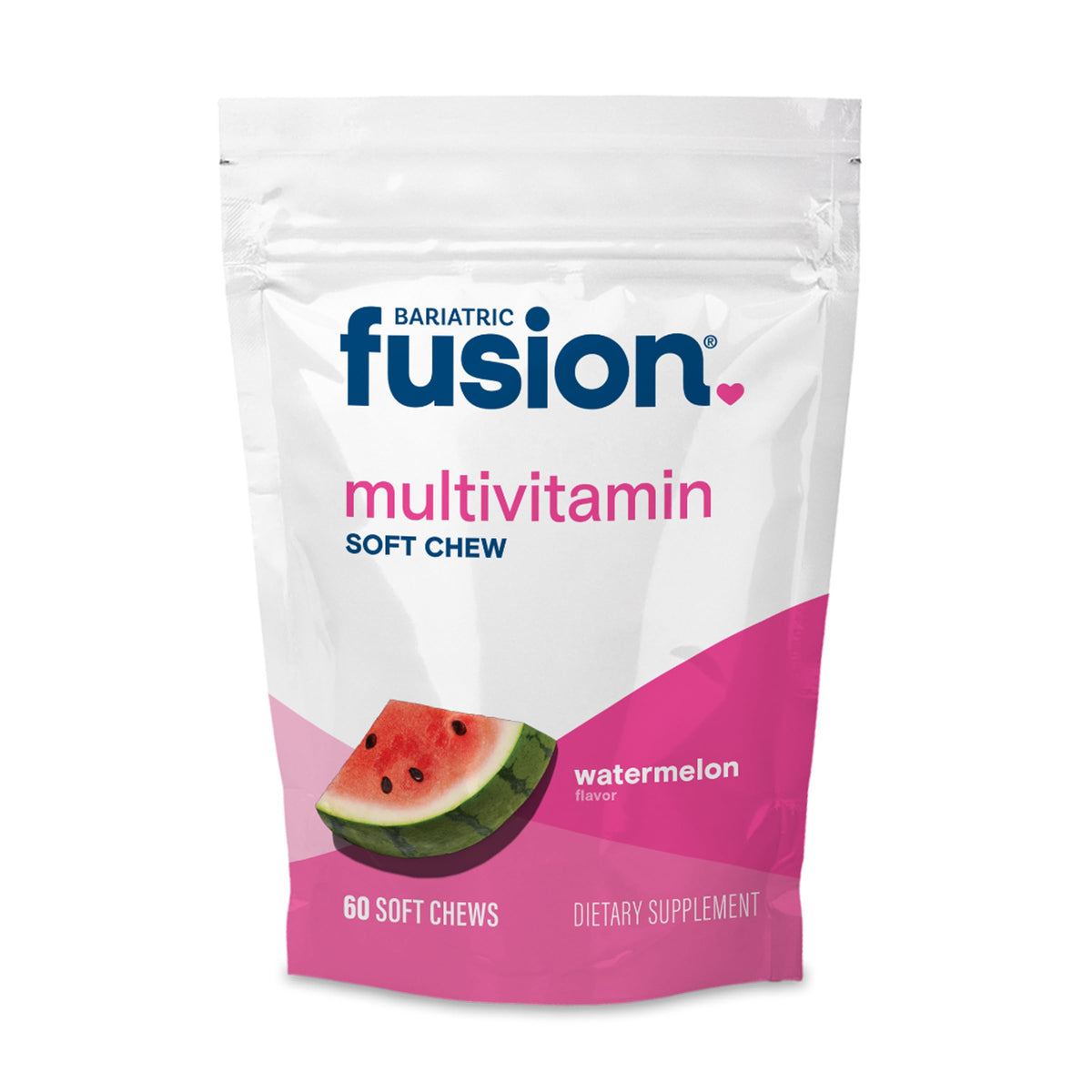 Bariatric Fusion multivitamínico suave sabor sandía, ideal para uso diario tras cirugía bariátrica.