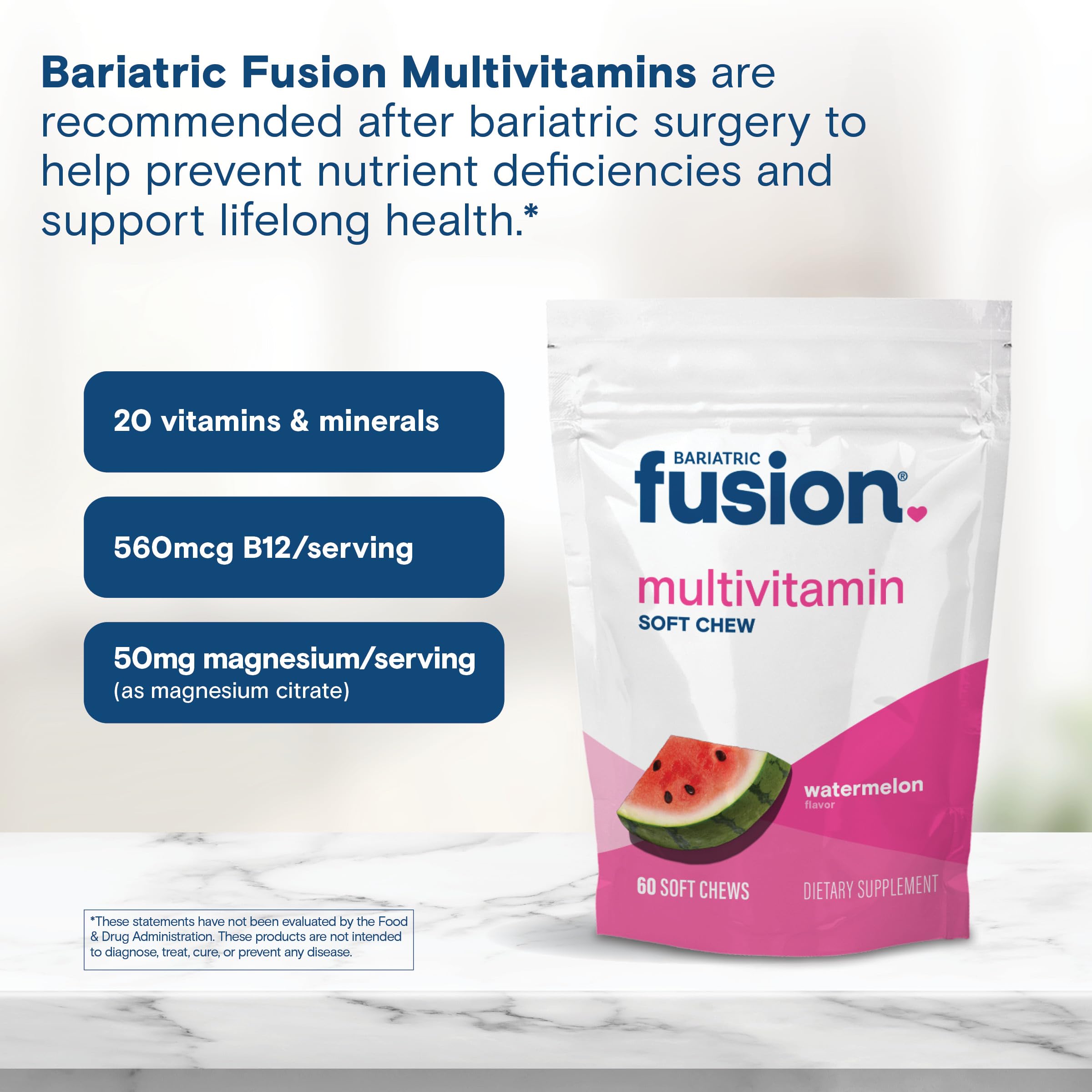 Bariatric Fusion suplemento sin azúcar, perfecto para dietas específicas tras cirugía.
