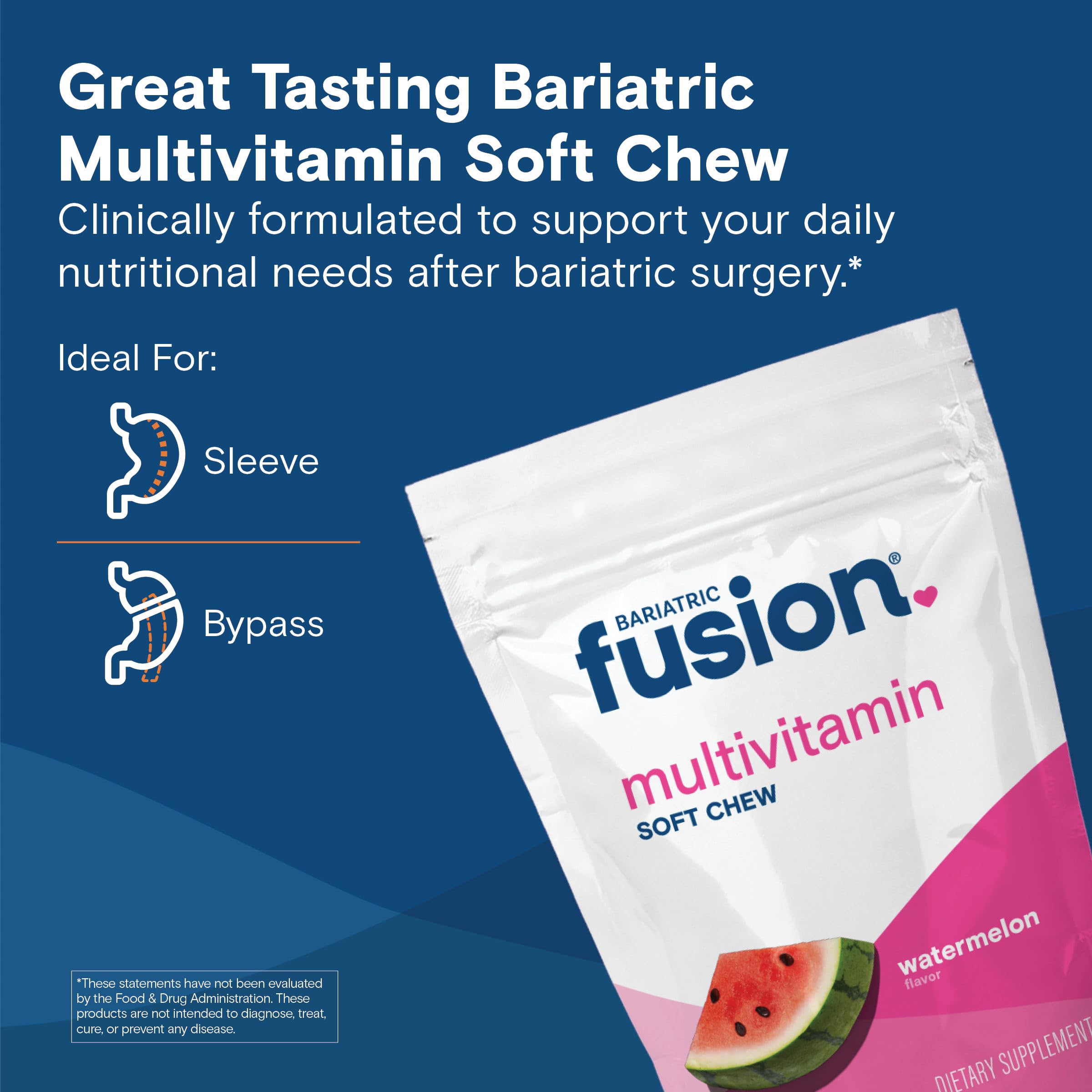 Bariatric Fusion masticable suave, textura agradable, para pacientes bariátricos tras cirugía.