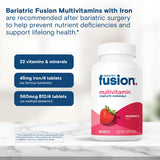Bariatric Fusion multivitaminos masticables fresa caja: entrega mensual de vitaminas