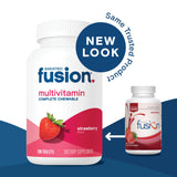 Bariatric Fusion multivitaminos masticables fresa ingredientes clave: soporte nutricional equilibrado