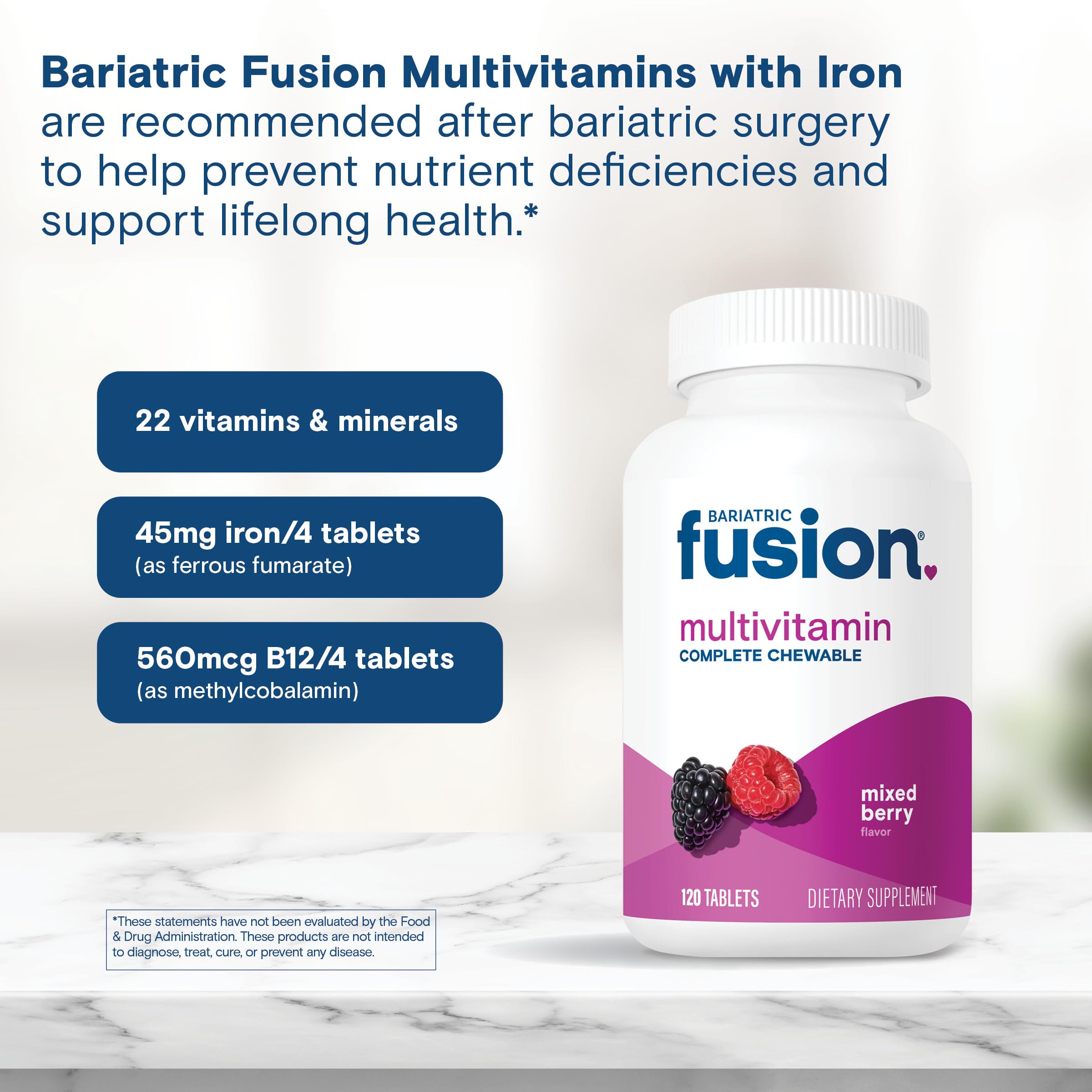 Bariatric Fusion sabor agradable facilita la adherencia posquirúrgica.
