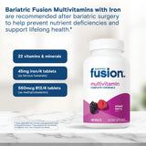 Bariatric Fusion sabor agradable facilita la adherencia posquirúrgica.