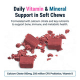 Calcio citrato y vitamina D3 para absorción óptima, BariatricPal.