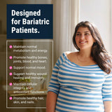 BariatricPal Multivitamin One: etiqueta que destaca hierro para apoyo nutricional.