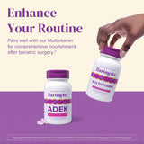 Barimelts ADEK, calidad ASMBS y GMP con pruebas de potencia.
